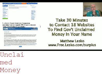 unclaimed Money Ri